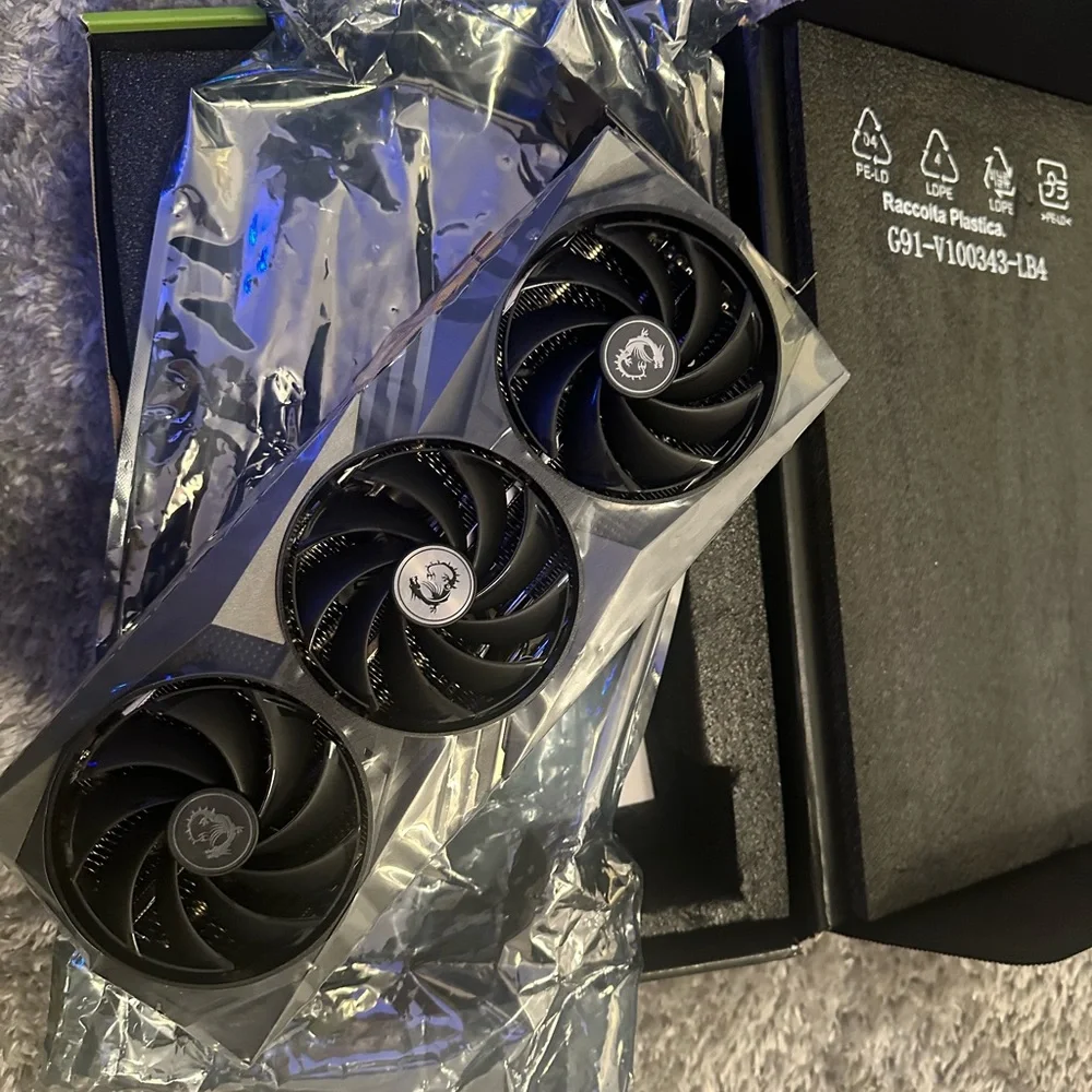 MSI Black Graphics Card